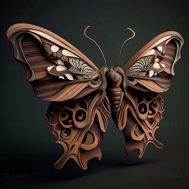 3D модель Papilionoidea (STL)